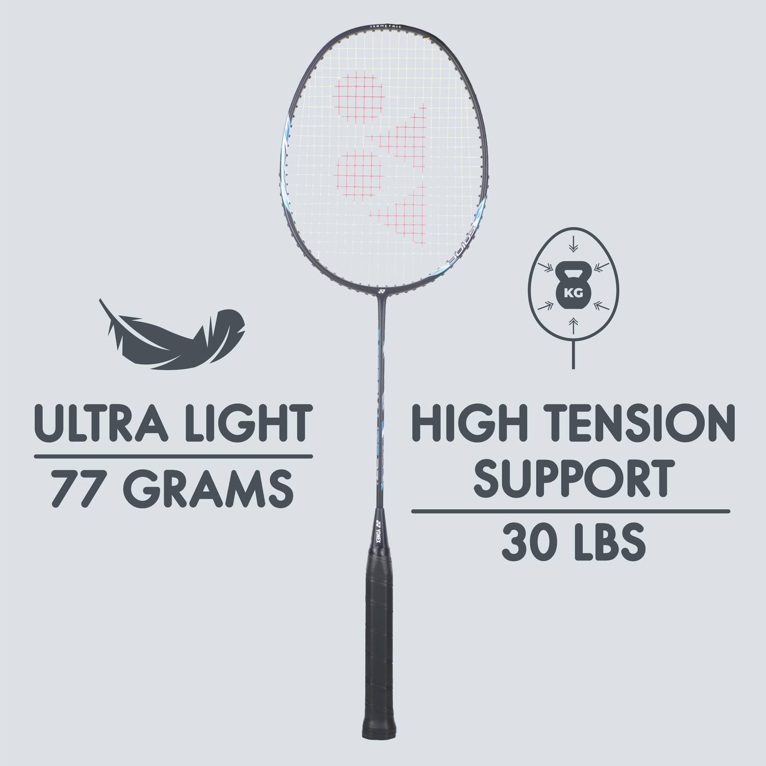 YONEX Saina Nehwal Astrox 27i Blue Badminton Racquet - Image 3