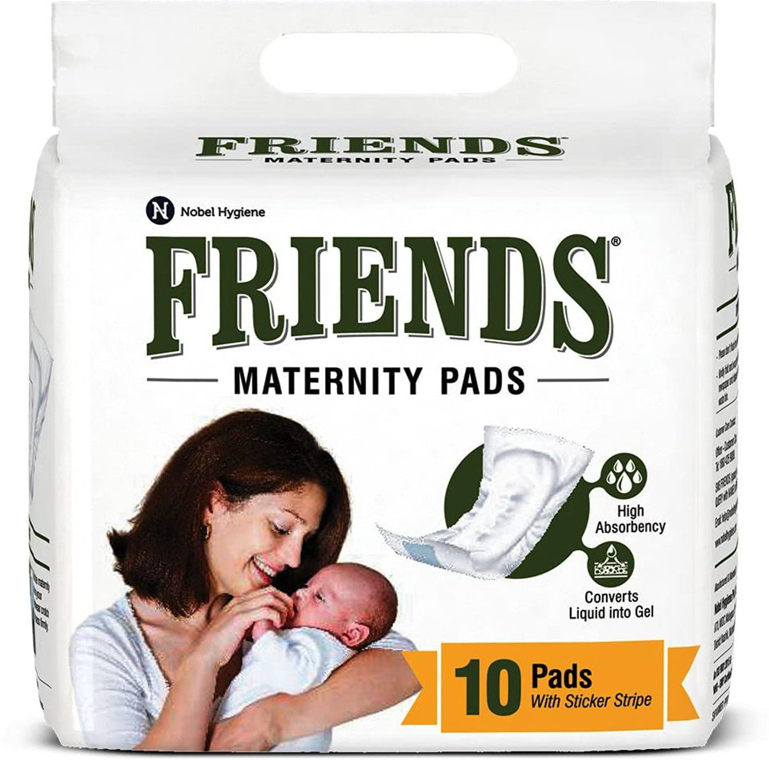 Image of FRIENDS Maternity Pad Releasetape for Post Pregnancy Bleeding Sanitary Pad