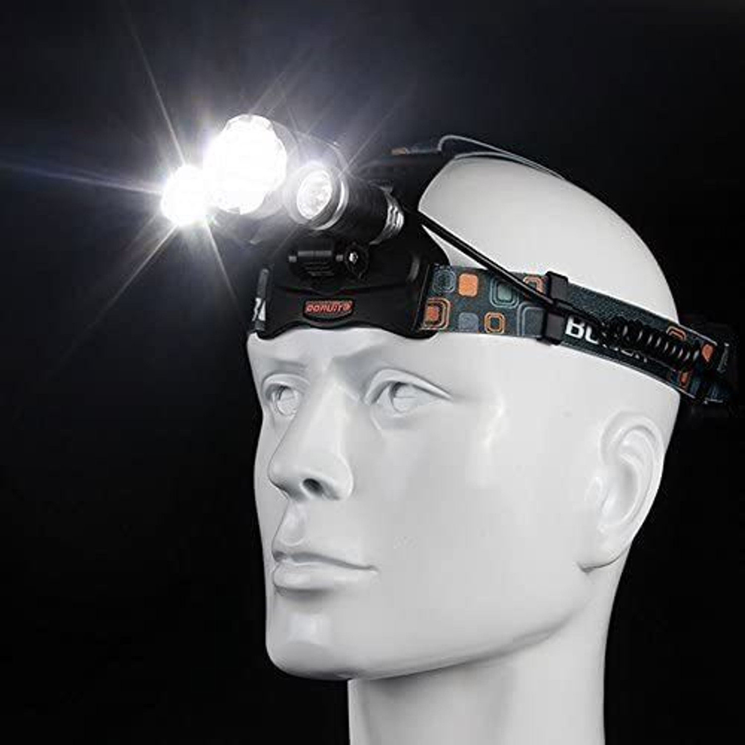Image of PGK TRADERS 3 LED Head lamp Torch