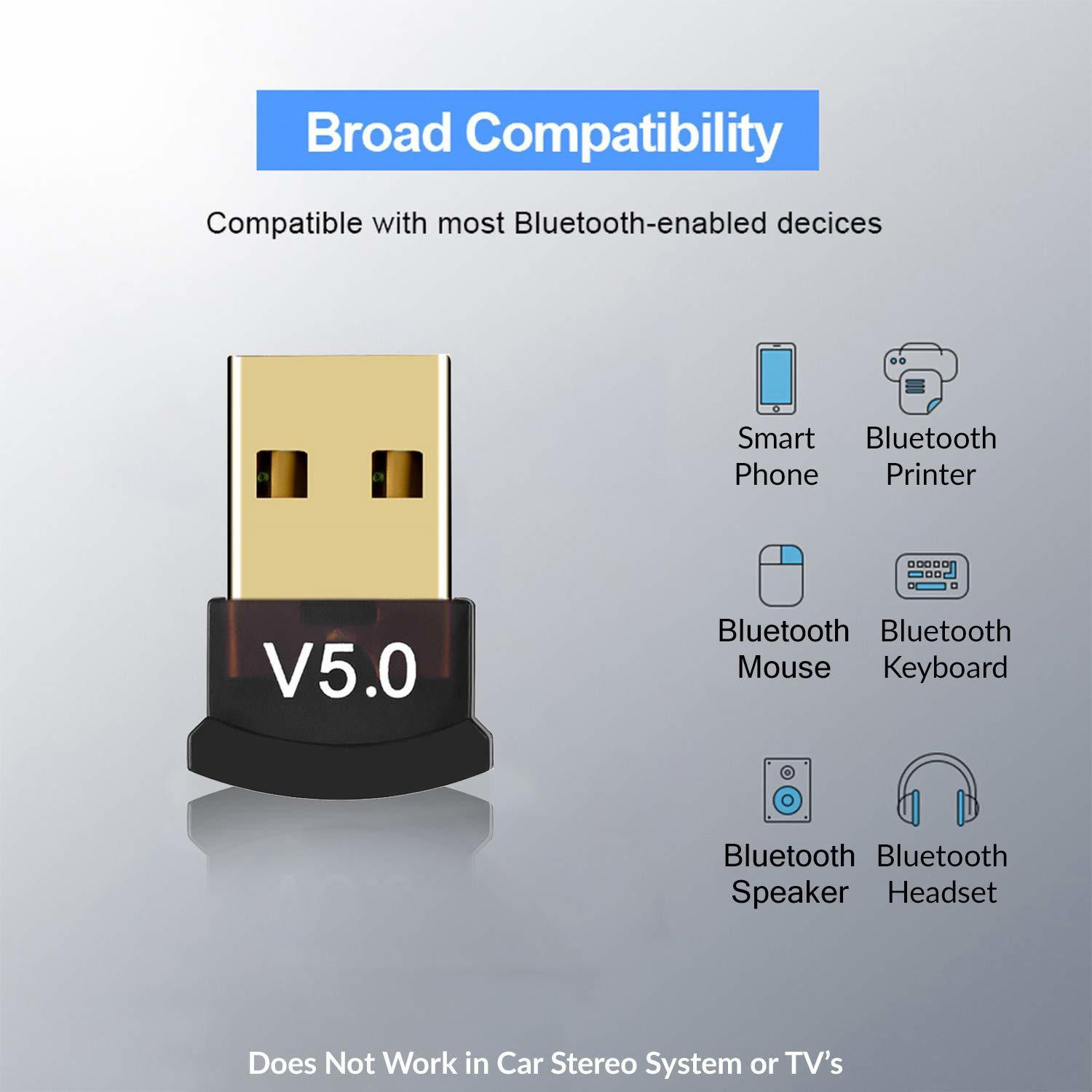 Image of Wiofy Ultra-Mini Bluetooth CSR 4.0 USB Dongle Adapter for Windows Computer Ultra-Mini Bluetooth CSR 4.0 USB Dongle Adapter for Windows Computer Bluetooth