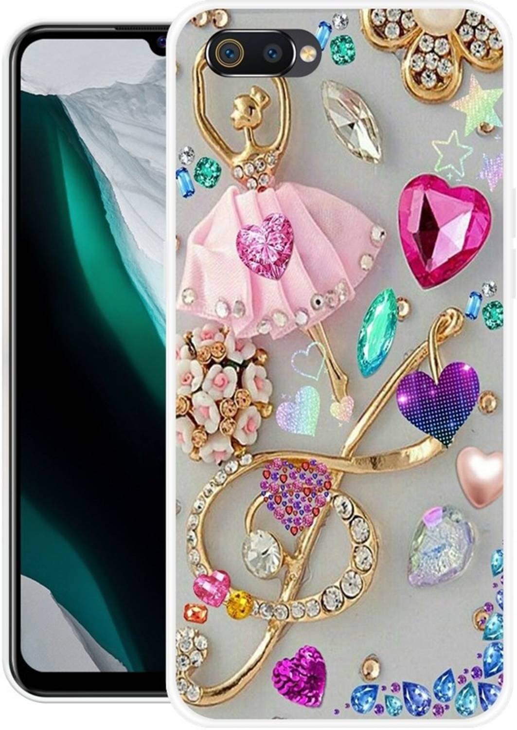 BLUEBUG Back Cover for Realme C2
