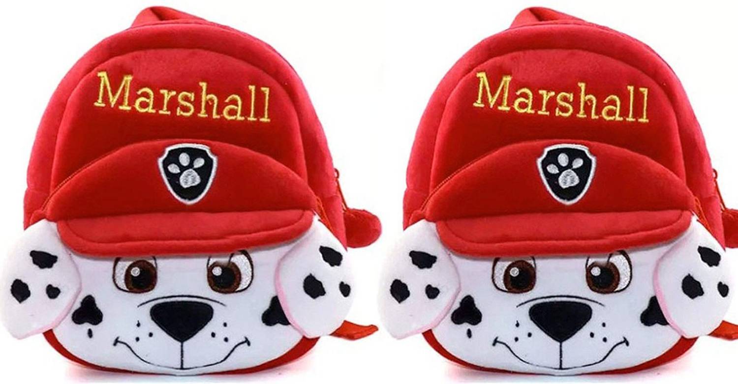 packsack skb_Kids School Bag Soft Plush marshall combo backpack School Bag