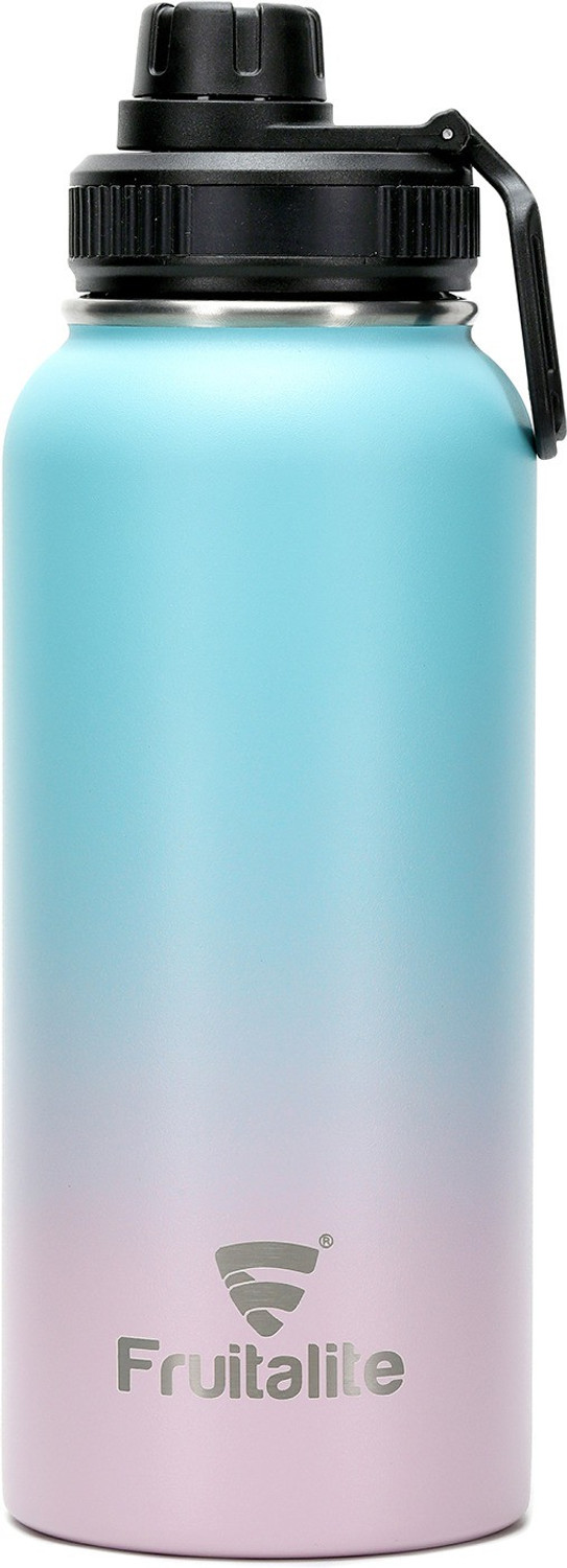 Image of Fruitalite Insulated Thermos Water Bottle- 1000ml, Stainless Steel Double-Wall Vacuum Flask 1000 ml Steel Bottle