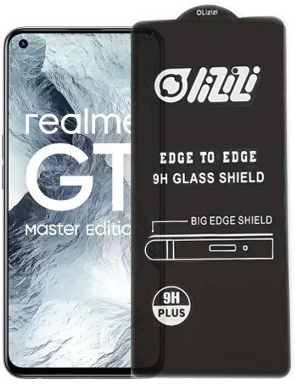 Bigil Edge To Edge Tempered Glass for Realme GT Master Edition, with Full Screen Coverage and Easy Installation