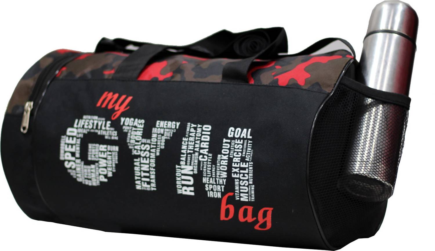 L'AVENIR Fitness Gym Bag with Accessories - Image 3