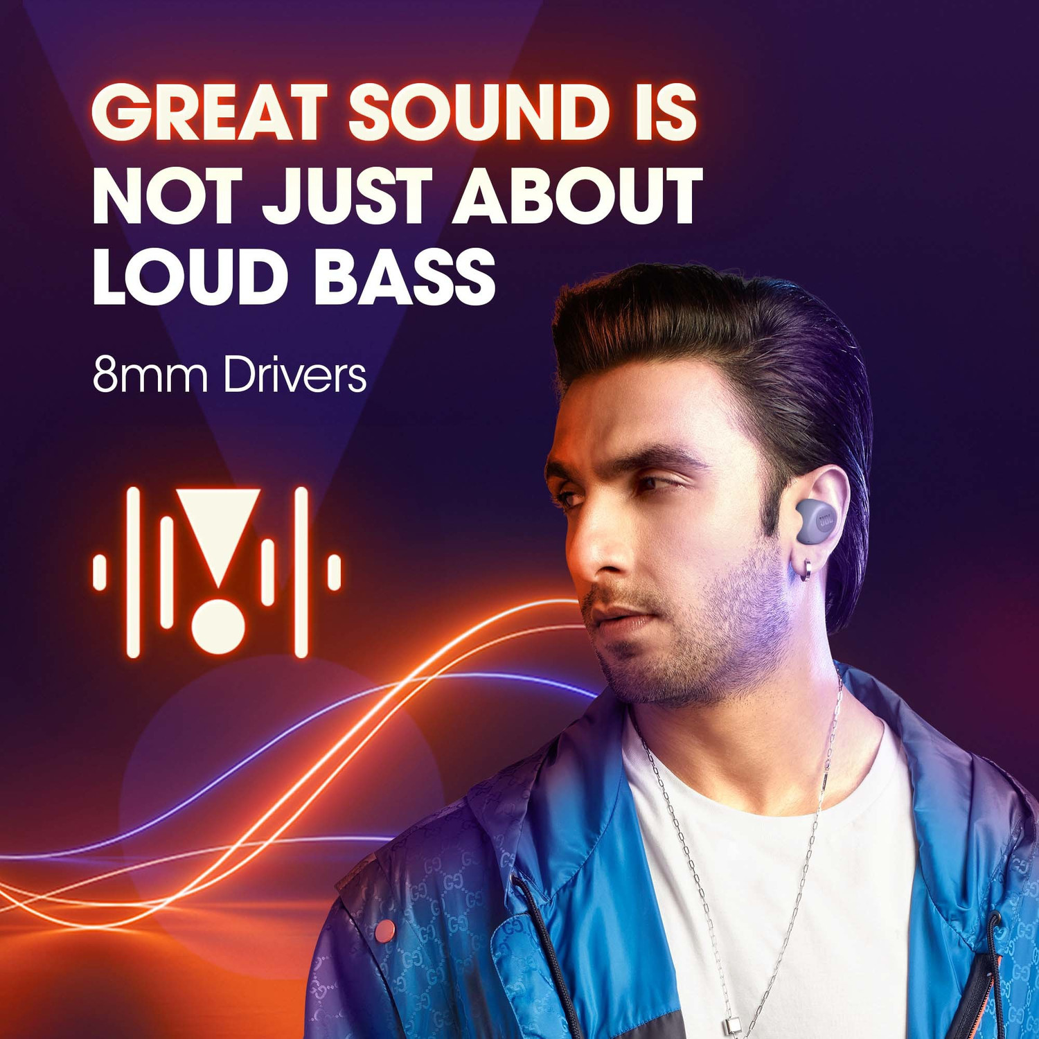 Image of JBL Wave100 with 20 Hours Playback, Dual Sound Modes, Dual Connect and VA Support Bluetooth