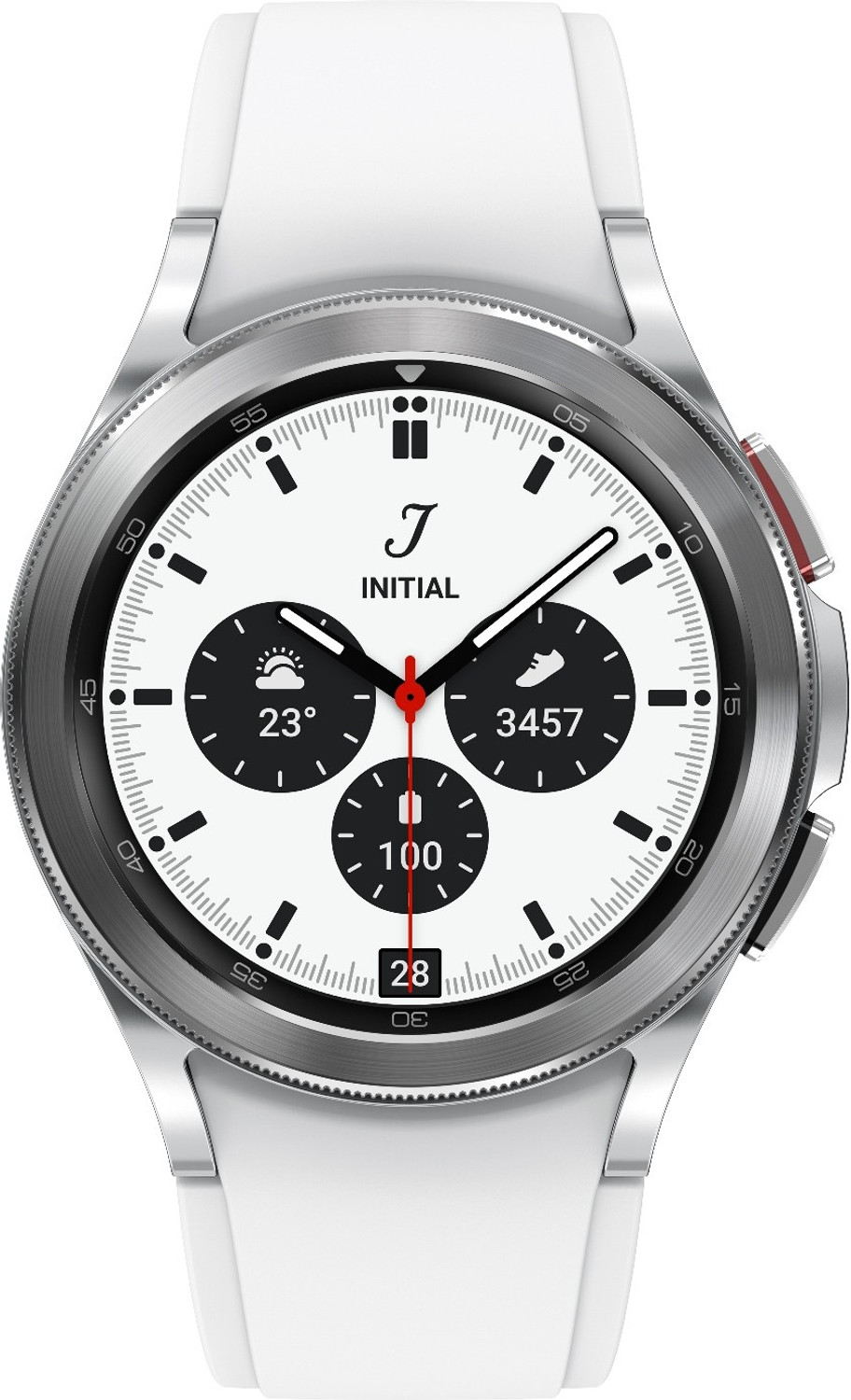 Image of Samsung Watch 4 Classic, 42mm Super AMOLED BT Calling with Body Composition Tracking