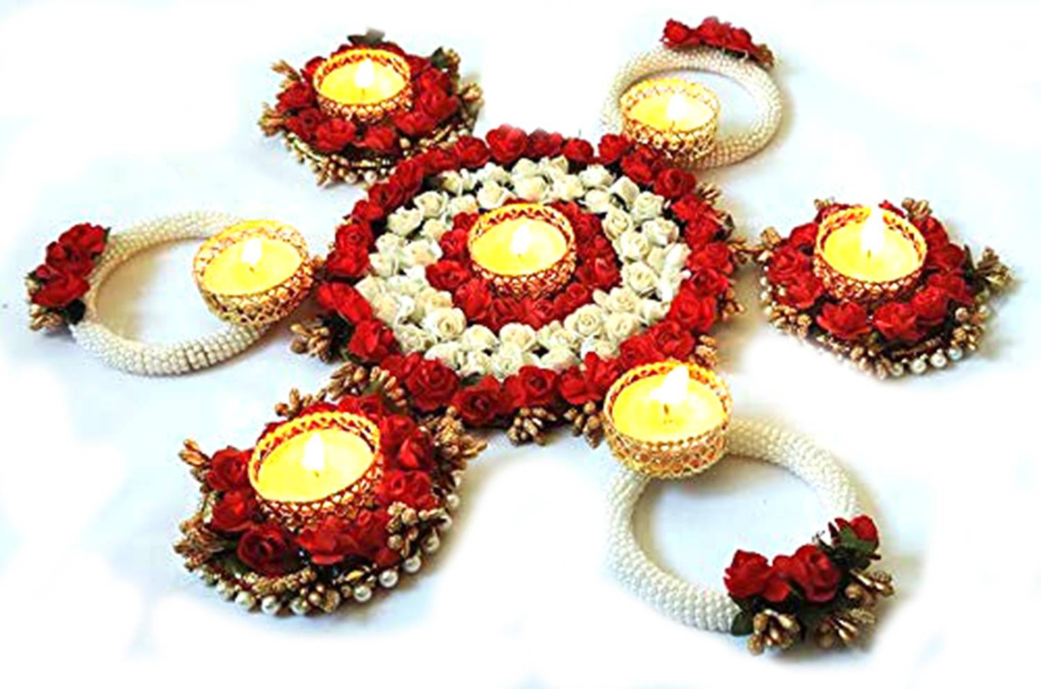 12SEASONS Aluminium Tealight Holder Set