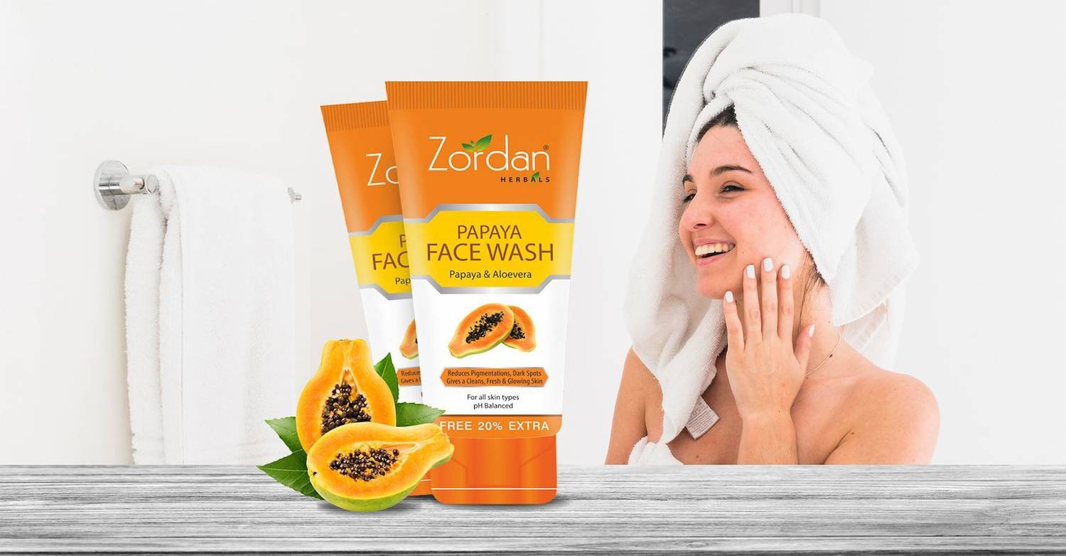 ZORDAN Papaya Face Wash 120 g - Image 2