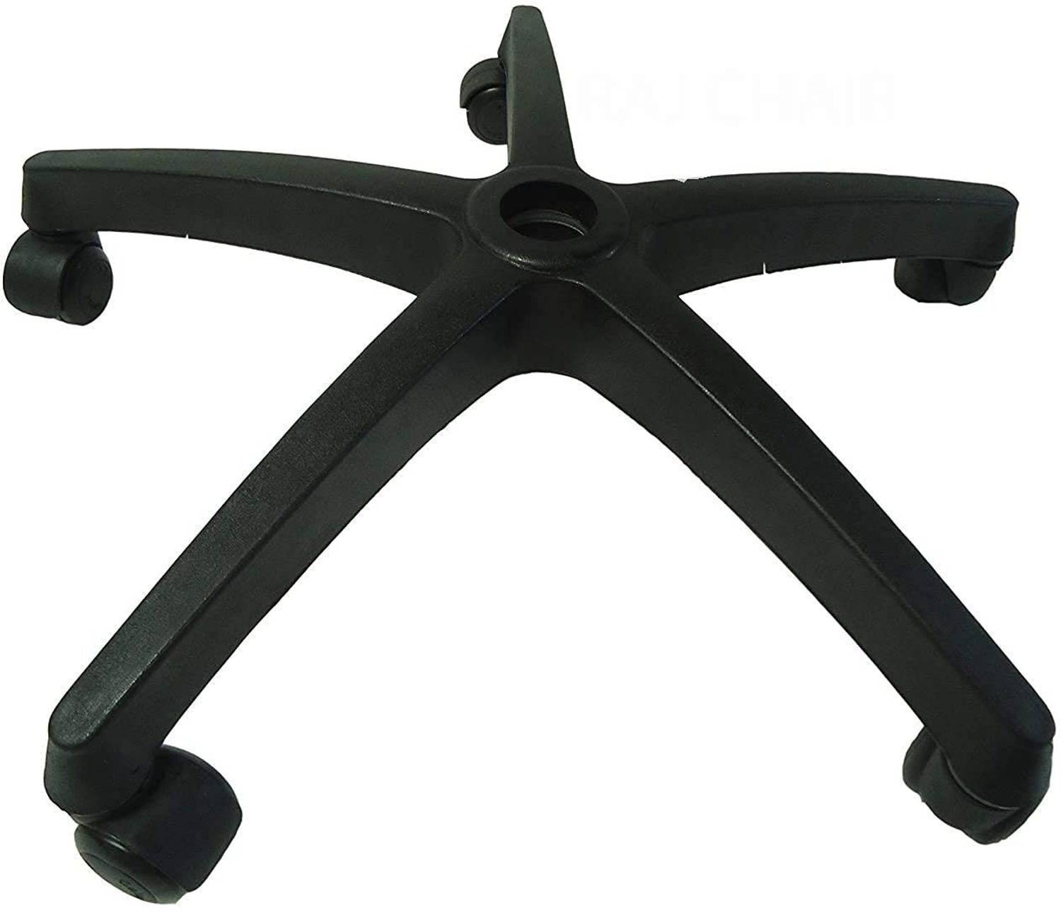 Binani Revolving Heavy Duty Nylon Base for Office Executive Chair with Premium Designer Wheels Bar Stool Base