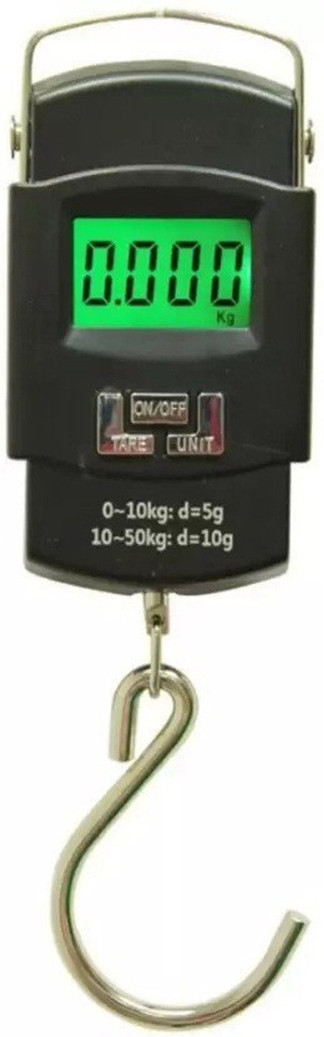Image of Balaji Digital Heavy Duty Luggage Weight MAchine Portable, Hook , 50Kg Weighing Scale