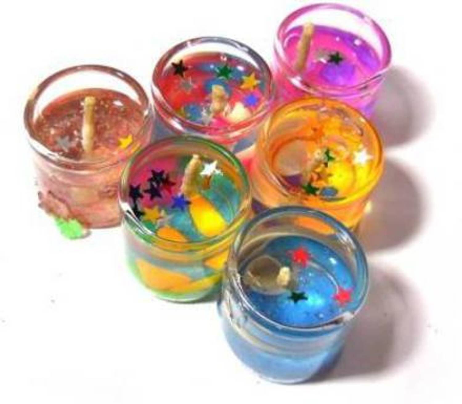 Aaina creations Decorative Gel Candles/ Home Decor/ Party Decor Candle Candle