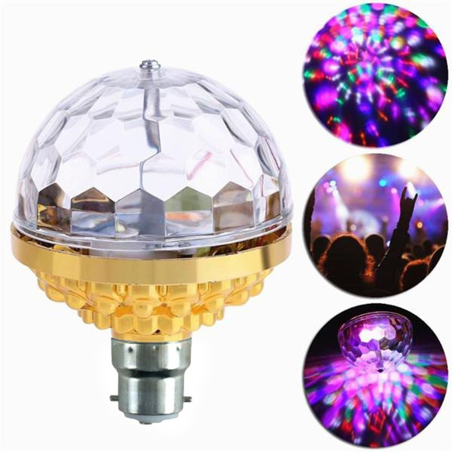 Image of HexaGear Single Disco Ball (Ball Diameter: 9 cm)