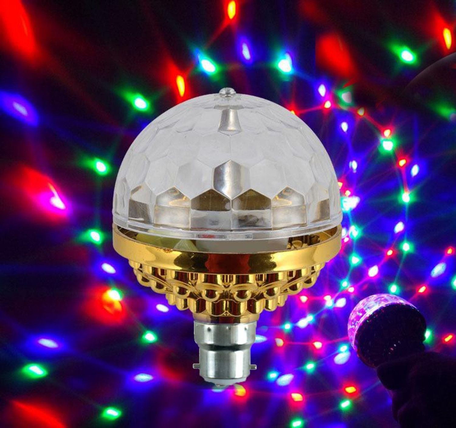 Image of HexaGear Single Disco Ball (Ball Diameter: 9 cm)
