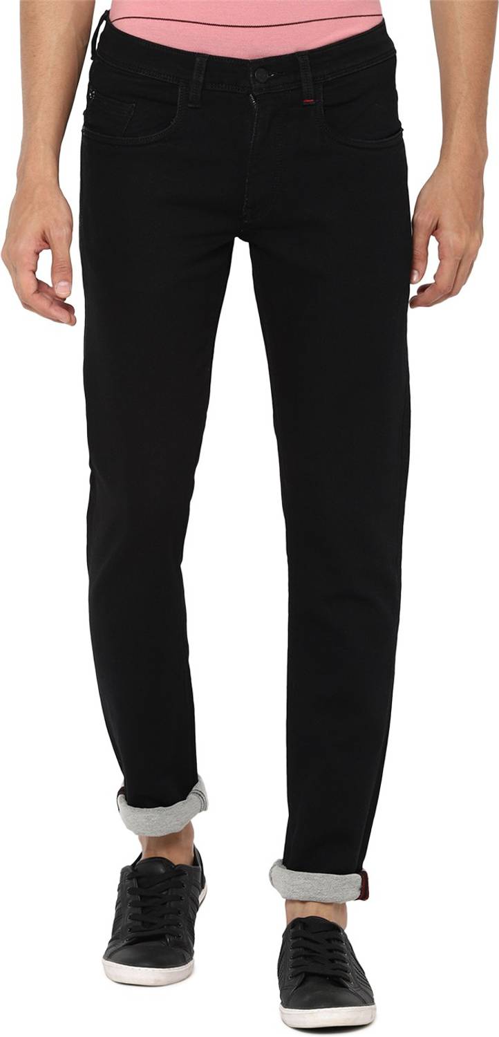 Allen Solly Skinny Men Black Jeans