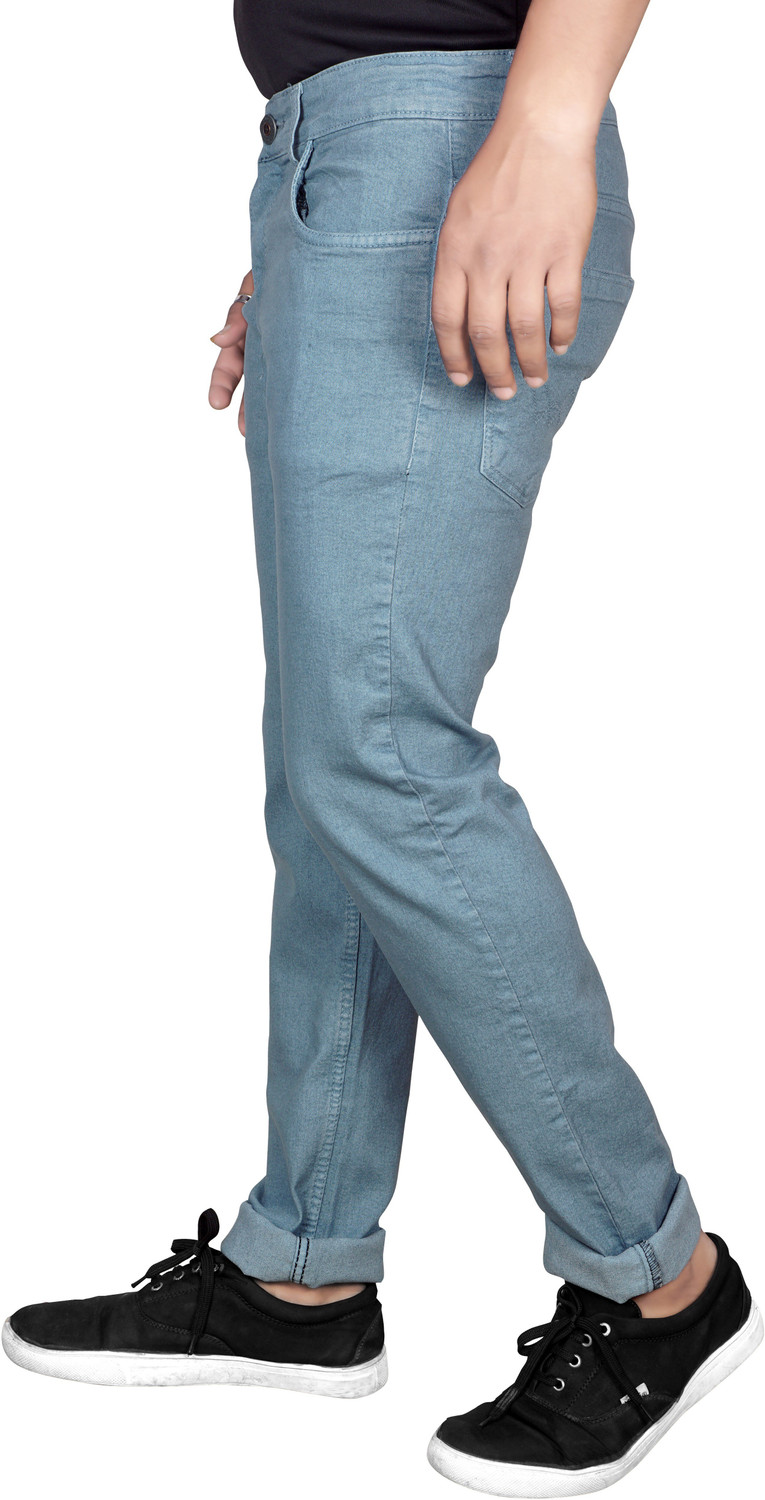 Image of JUST BLACK Regular Men Grey Jeans