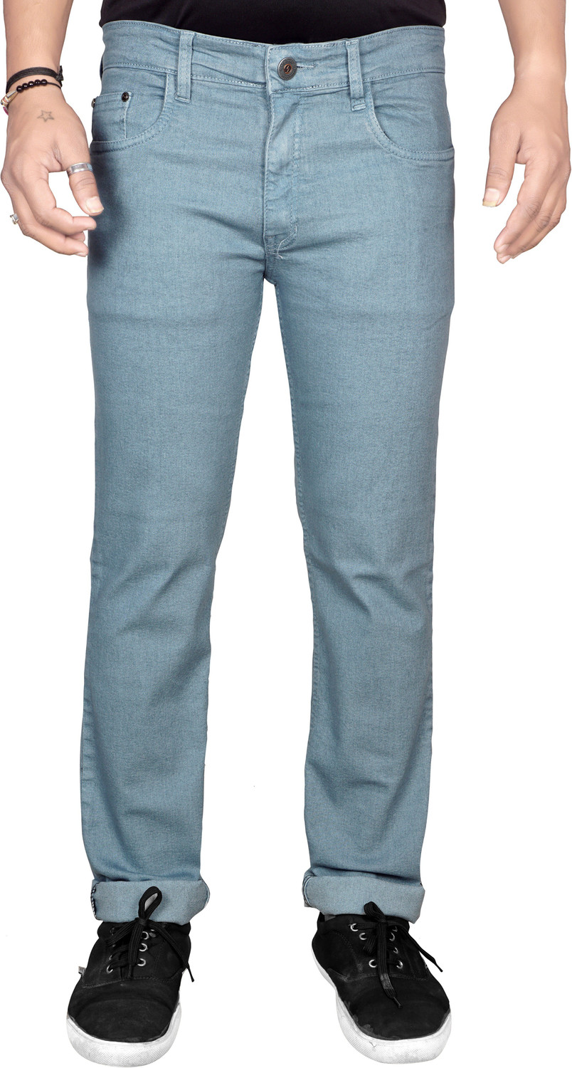 Image of JUST BLACK Regular Men Grey Jeans