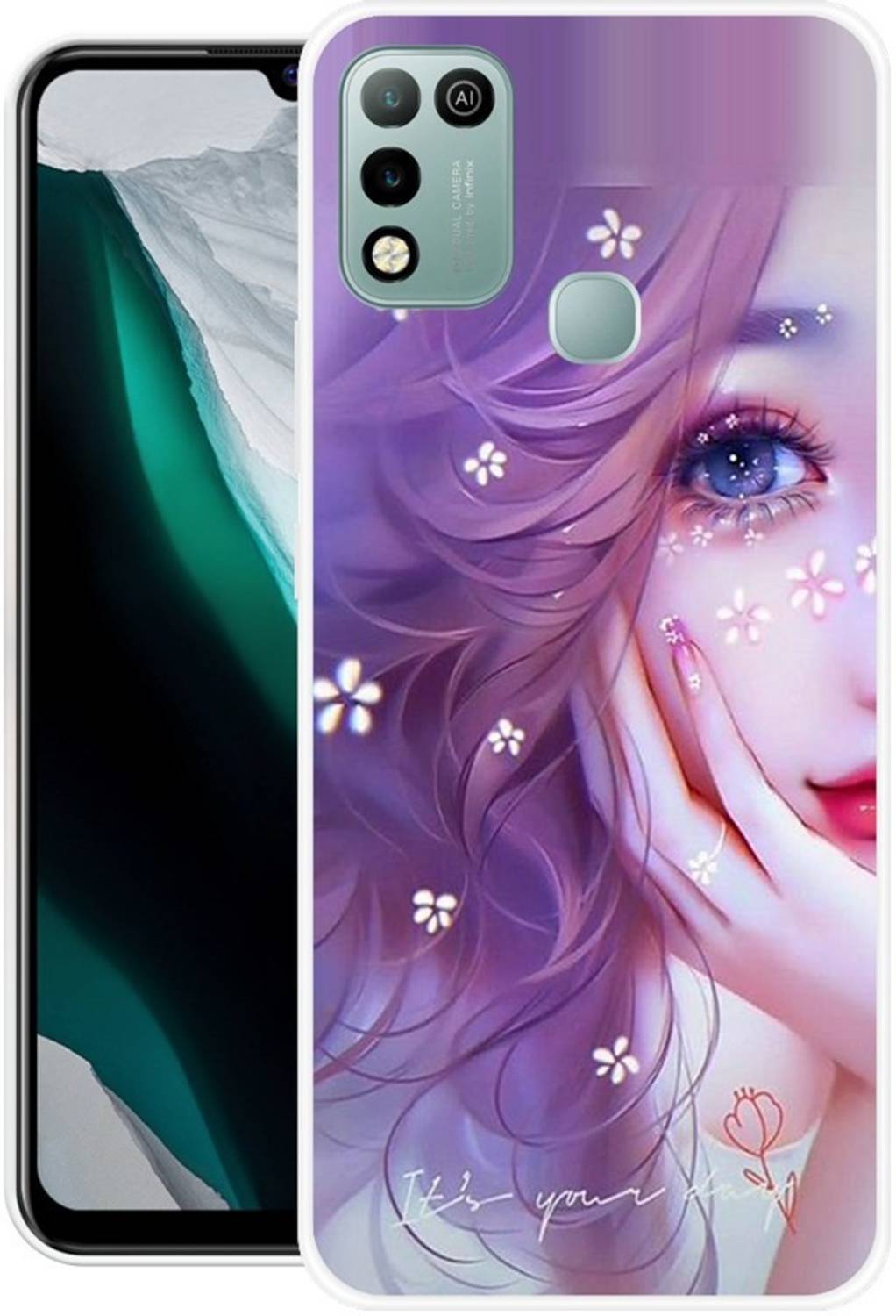 BLUEBUG Back Cover for Infinix Smart 5