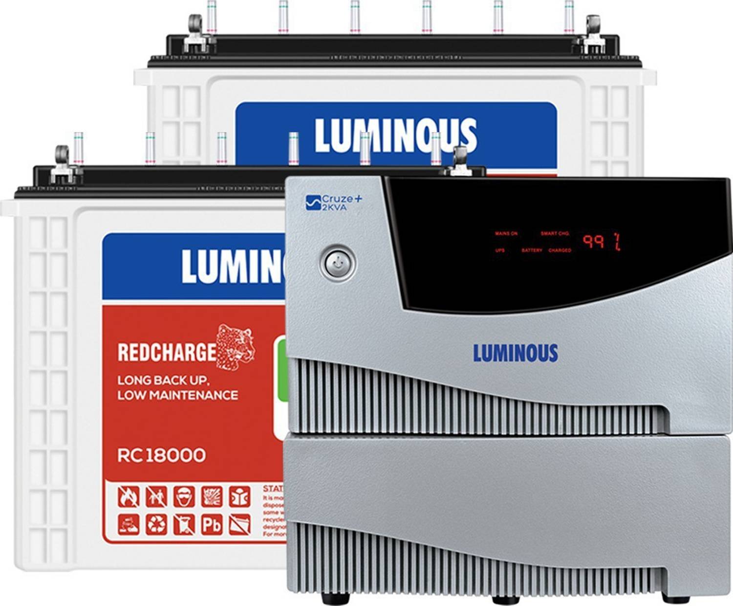 LUMINOUS 36 Months Warranty Tubular Inverter Battery