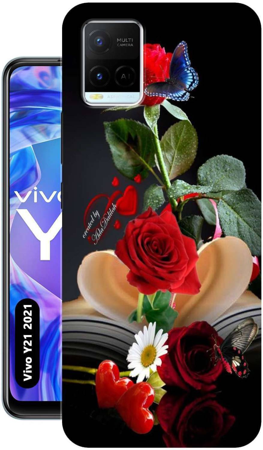 BUYMORE Back Cover for VIVO Y21