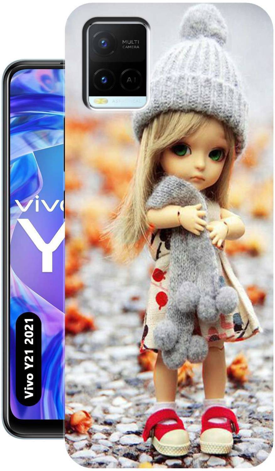 BUYMORE Back Cover for VIVO Y21