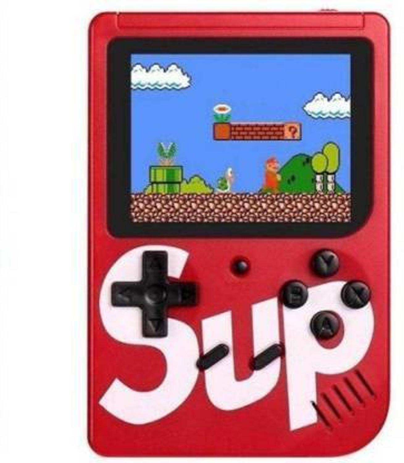 Image of NKL Led Screen Retro Classic Console Video Game Colourful Portable Best For Kids 33 8 GB with TV OUT CABLE, CHARGING CABLE