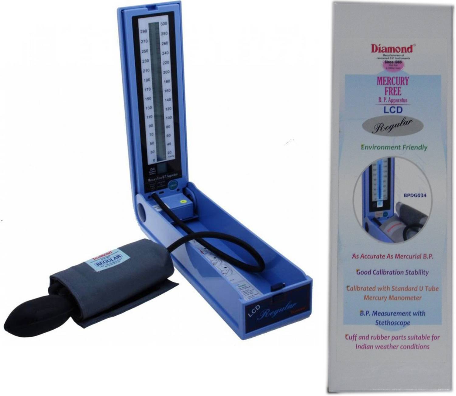 DIAMOND ORIGINAL LCD 034 BPDG Bp Monitor (Multicolor)