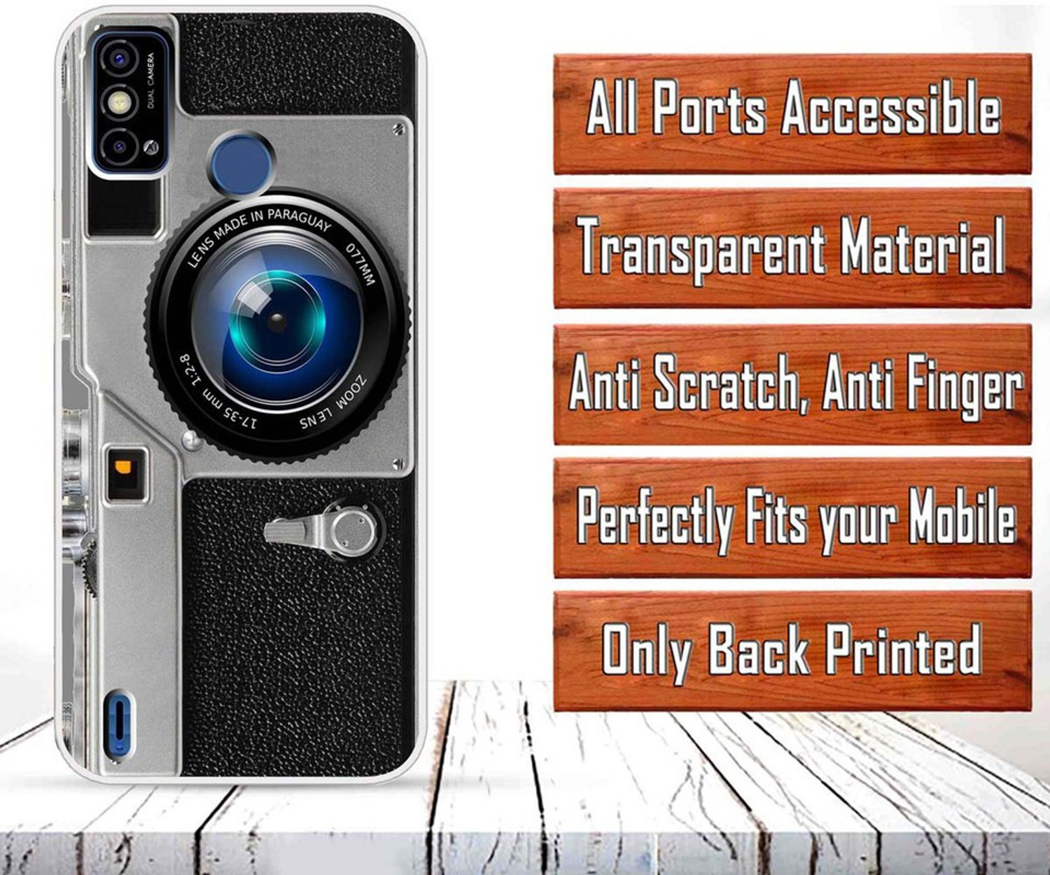 Image of Case Club Back Cover for Tecno Spark 6 Go, Tecno Spark Go 2021