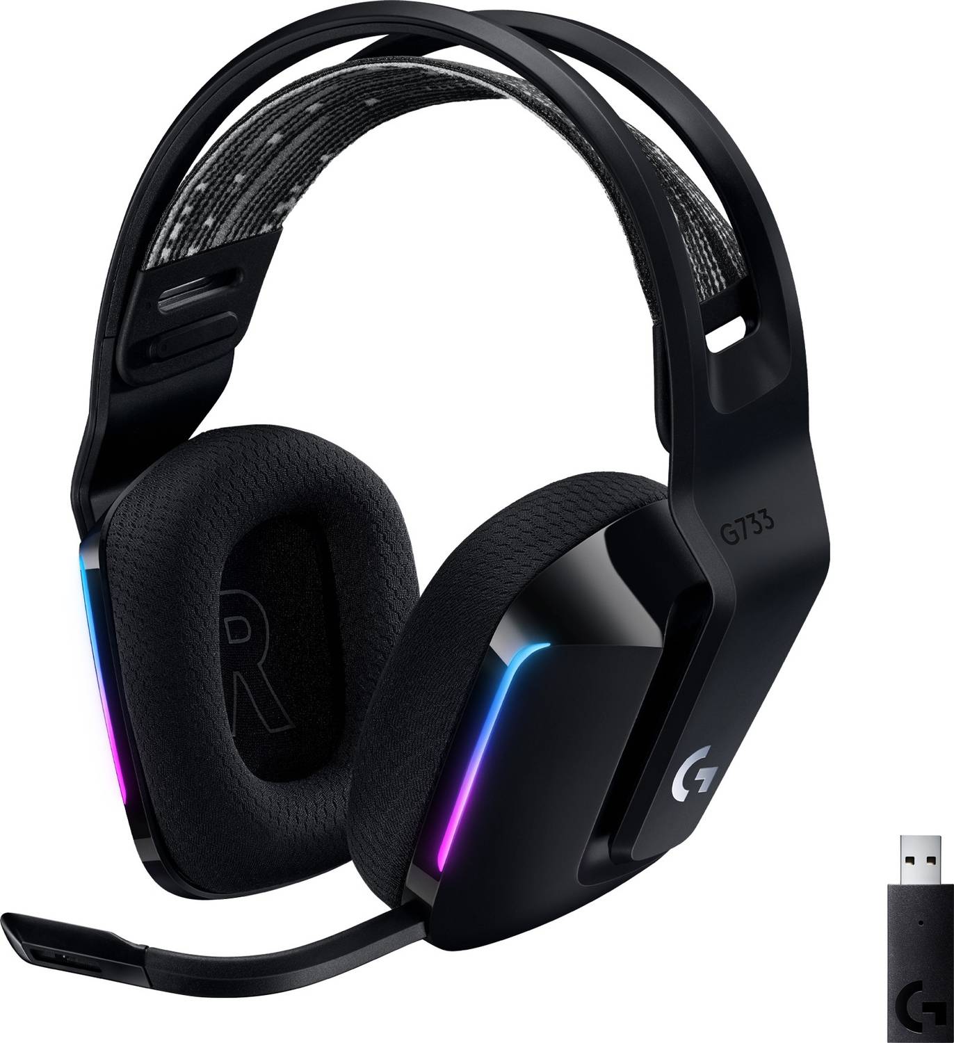 Logitech G733 Lightspeed Wireless RGB Bluetooth Gaming Headset