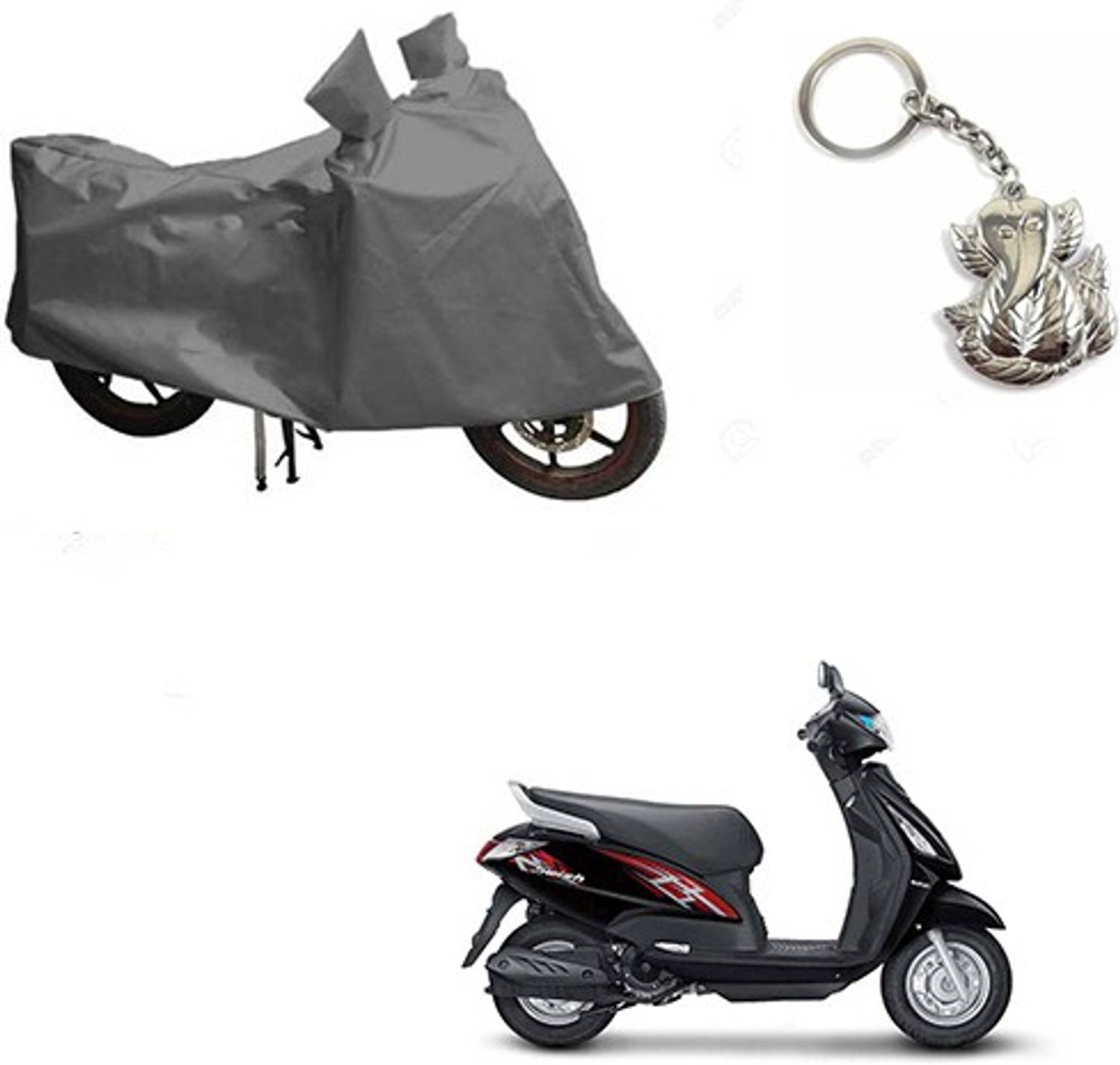RPSENTTERPR Two Wheeler Cover for Suzuki