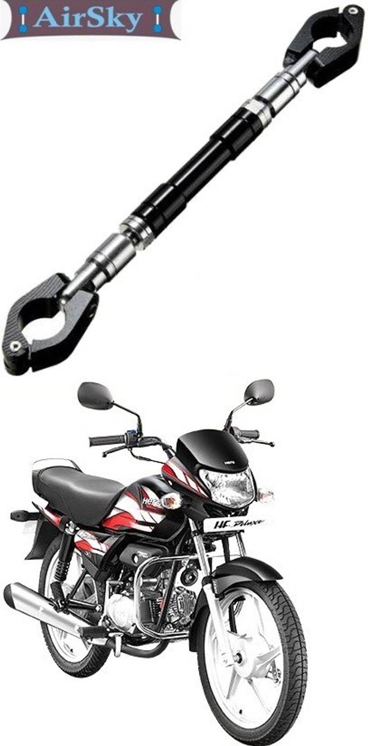 AIRSKY Motorcycle Handle Bar for Hero HF Delux Clip-on Handle Bar