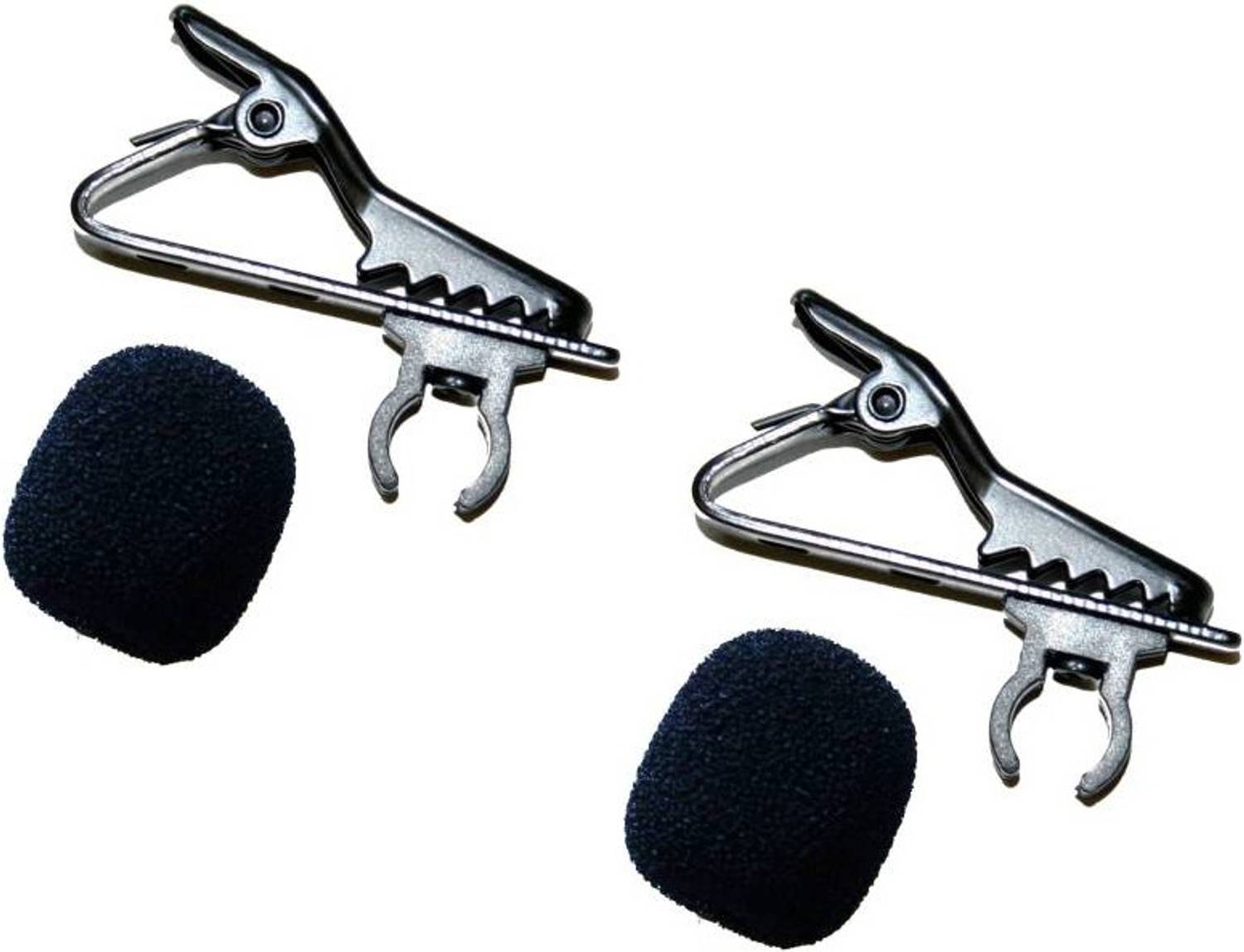 BOYA Lavalier Mic set of 2 tieclip and form for M1, M1dm, m1 Pro & similar lavaliers Tieclip and form