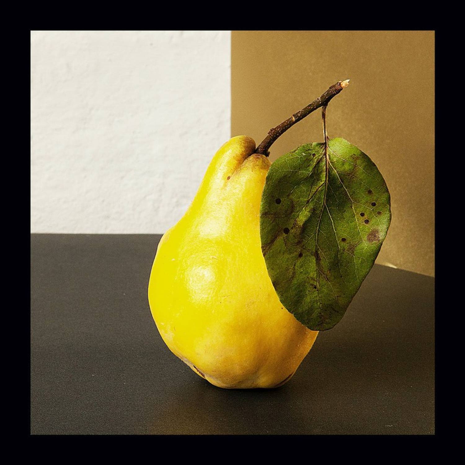 AGRADA Framed Fruit Picture of Pear for Home, Hotels, kitchen, Restaurant Wall Decor in Home Decorative Digital Reprint 13 inch x 13 inch Painting