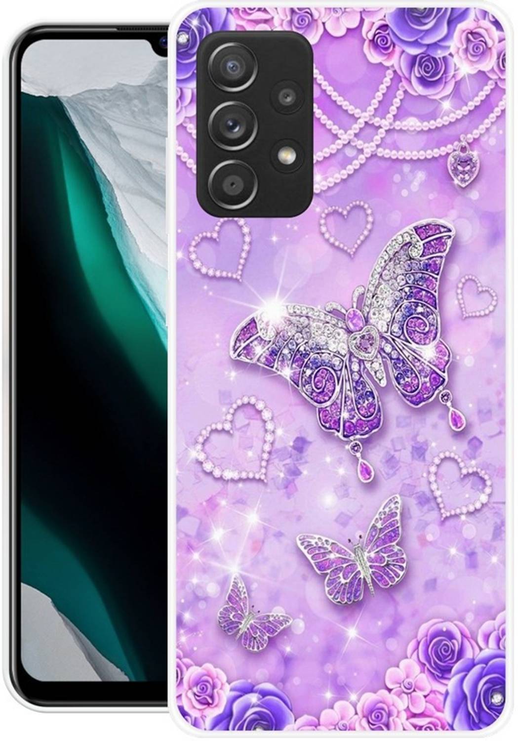 BLUEBUG Back Cover for Samsung Galaxy A52s 5G