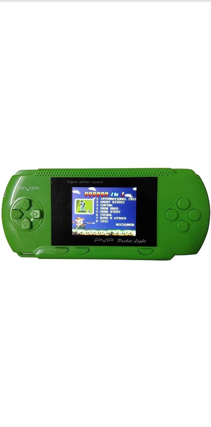 TBON Best Pvp video gaming console (Green) with in-built game Super mario,Contra ,Best gift for kids,best pvp(Green) Gold Edition