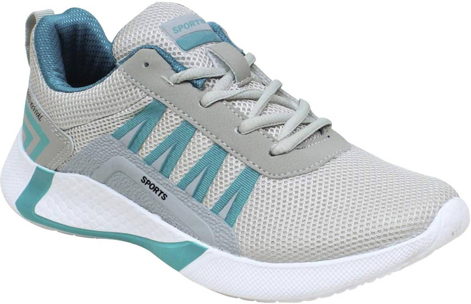 Free Kicks FK-447 Men's Running Shoes Gray - Image 4