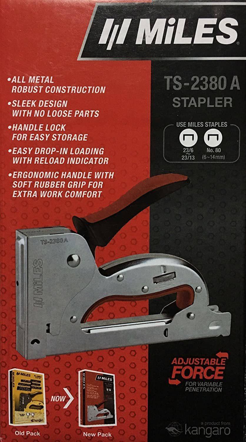 Miles 23/8 Manual Gun Tacker Stapler Pack of 1 - Image 2