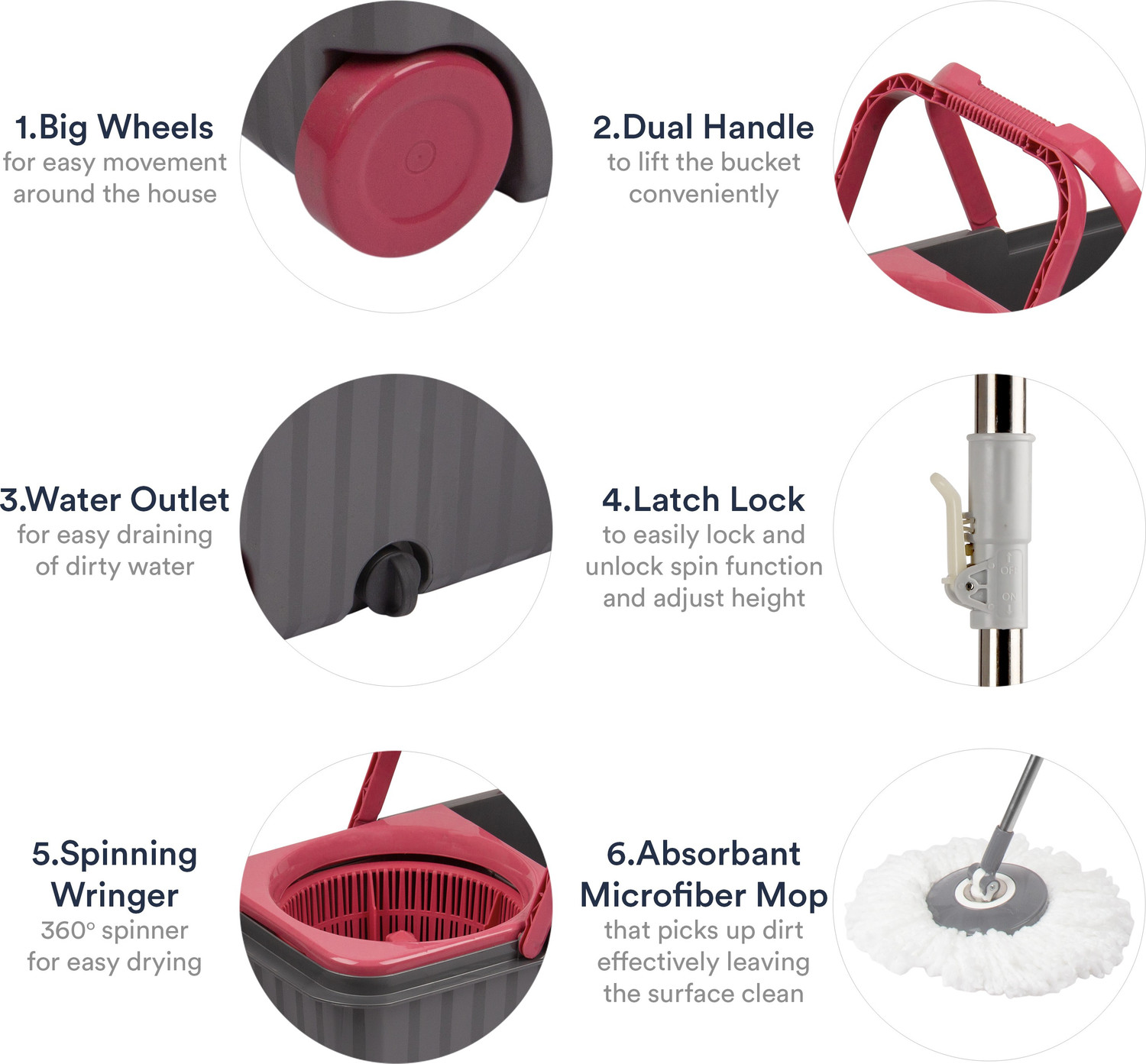 Image of POLYSET oifkdwmbpnk Mop Set