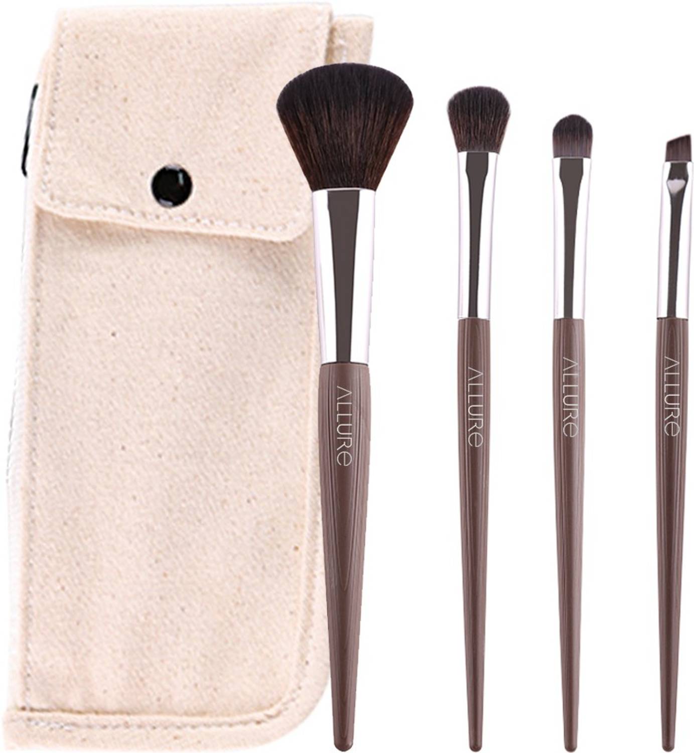ALLURE Professional Makeup Brush Set with makeup brushes bag
