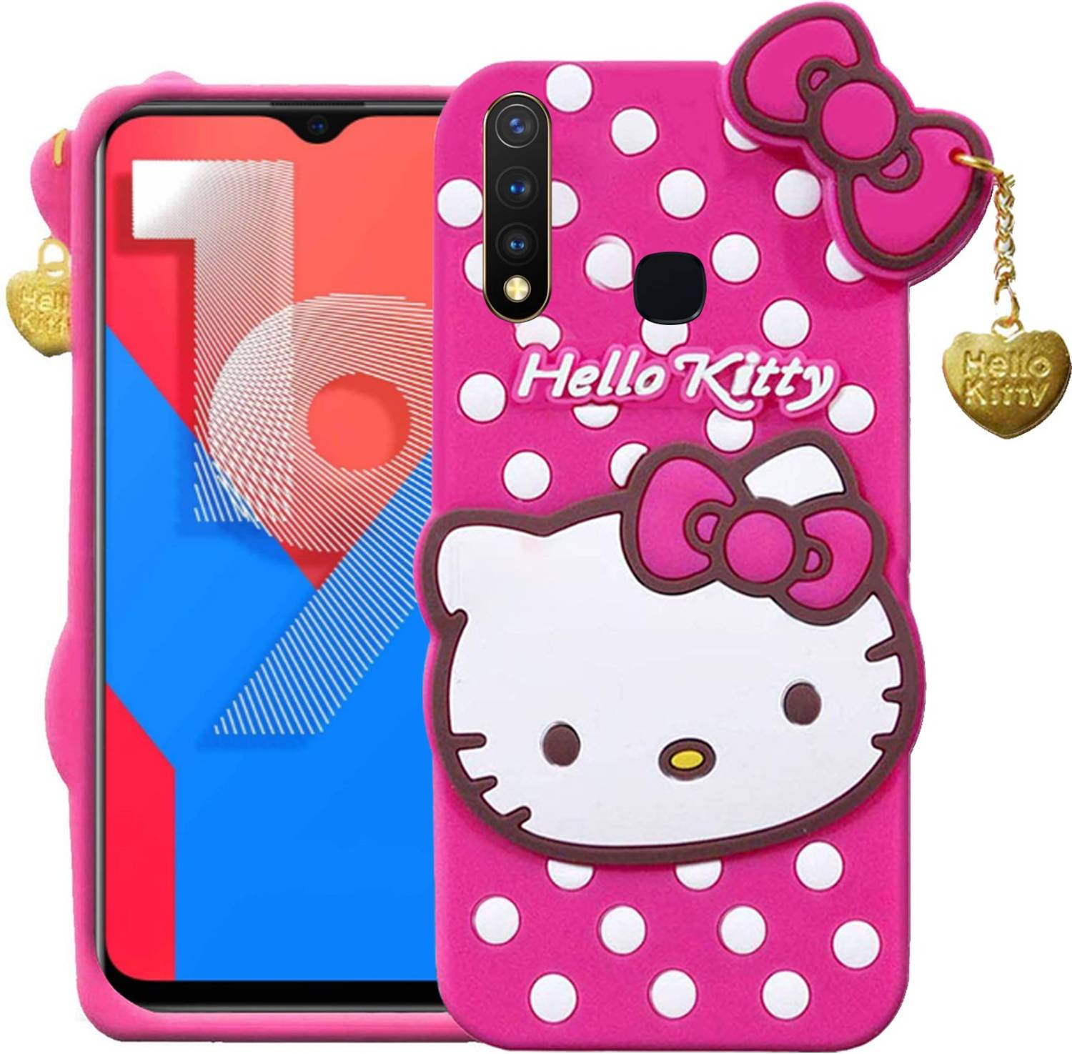 BOZTI Back Cover for Vivo Y19, Vivo U20