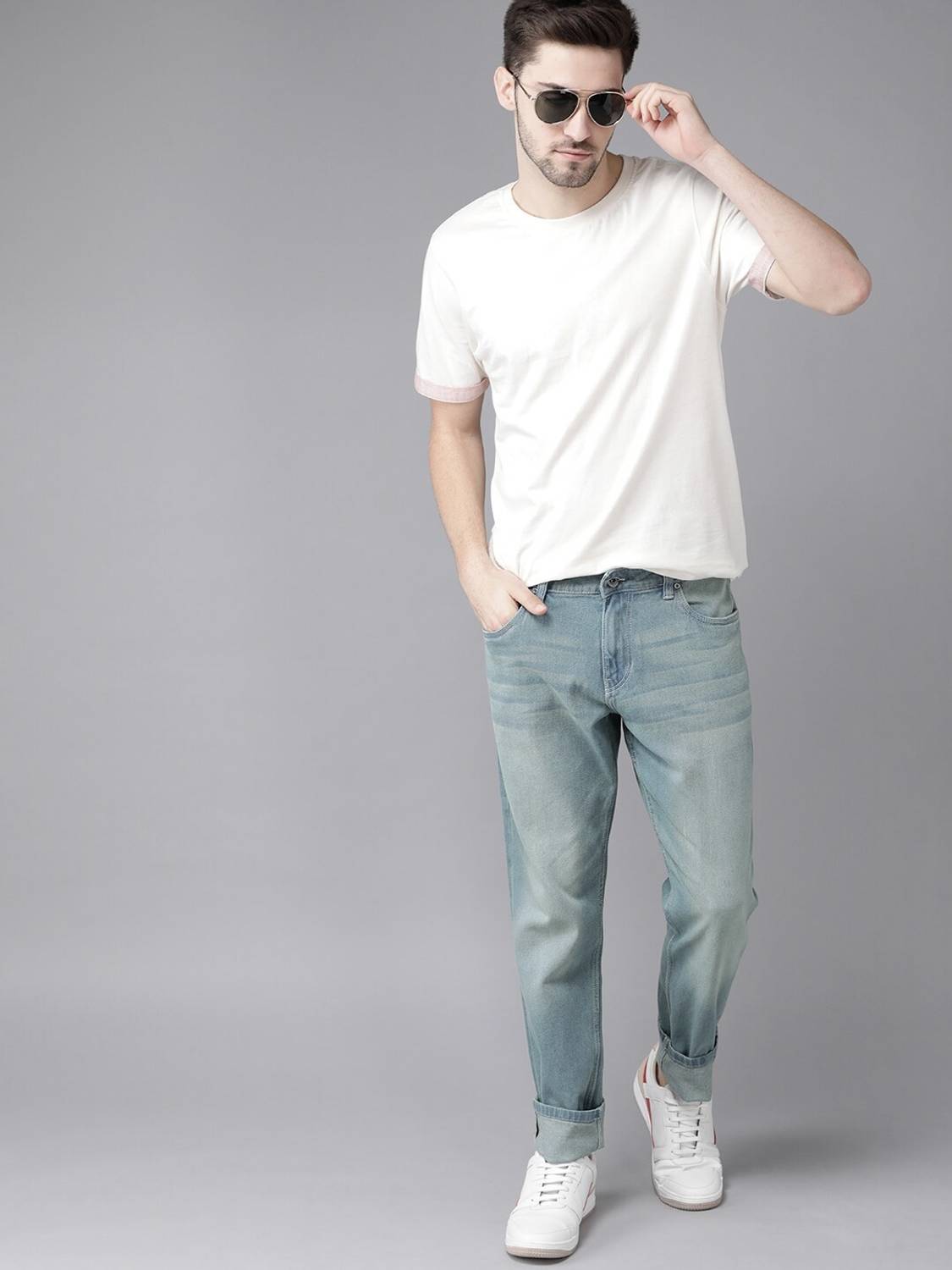 Roadster Slim Men Blue Jeans - Image 5