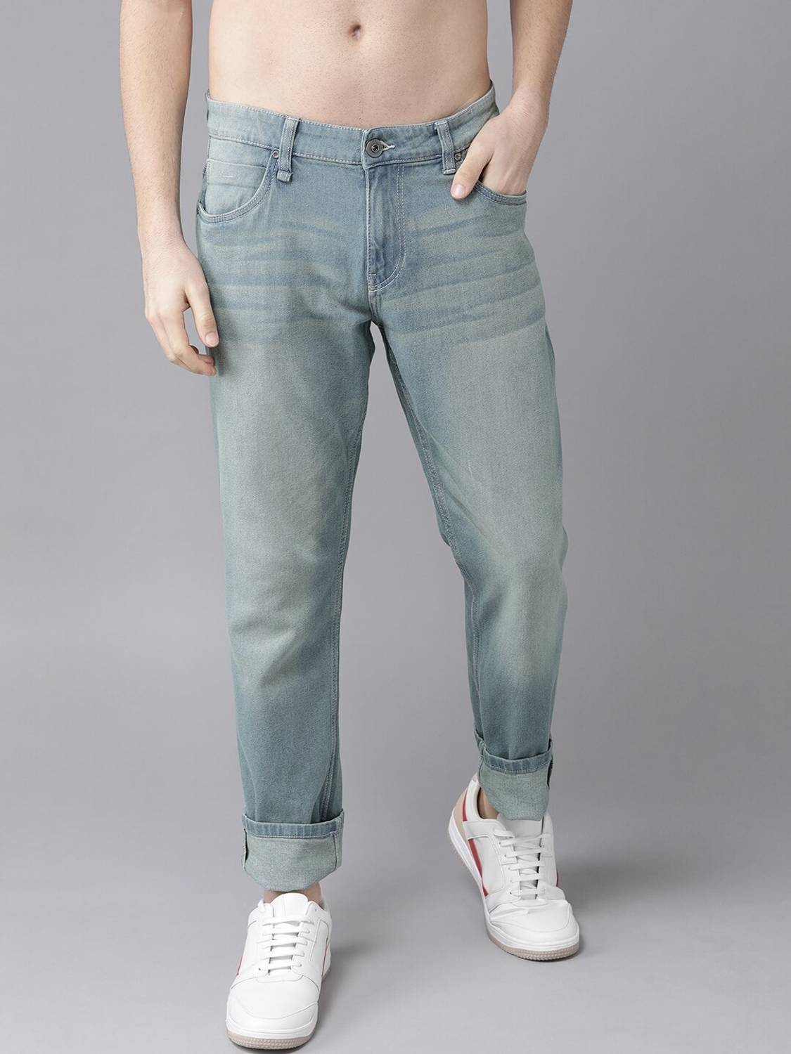 Roadster Slim Men Blue Jeans - Image 1