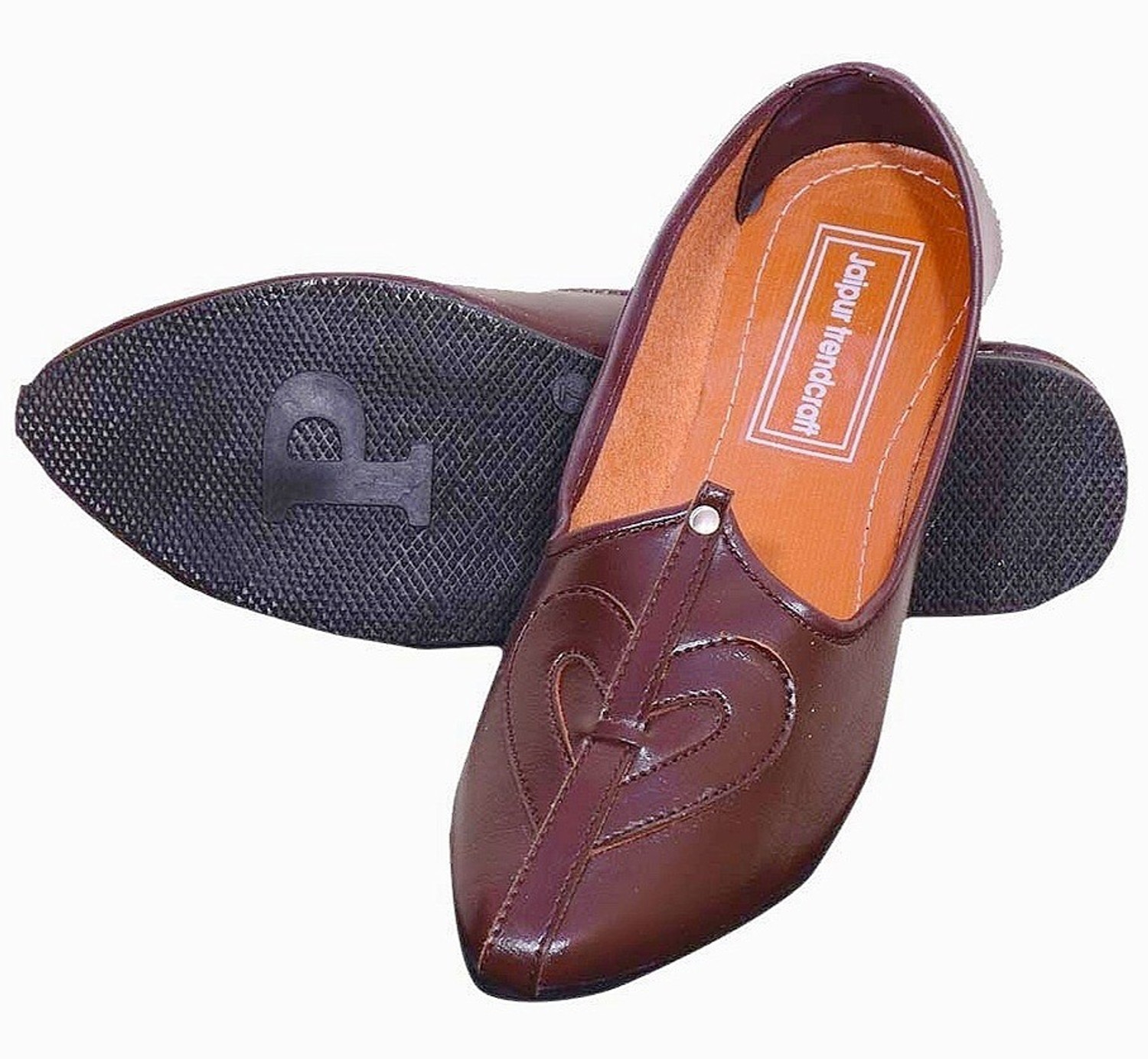 Image of jaipur trendcraft Men's traditional Paan Jutis Jutis For Men