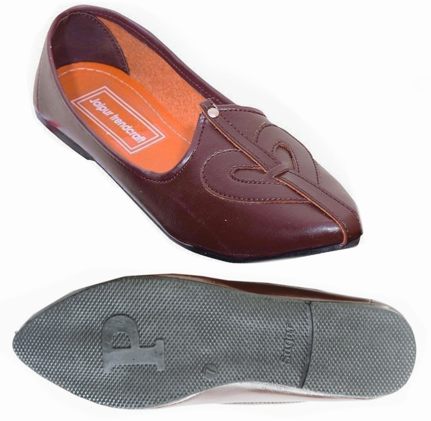 Image of jaipur trendcraft Men's traditional Paan Jutis Jutis For Men