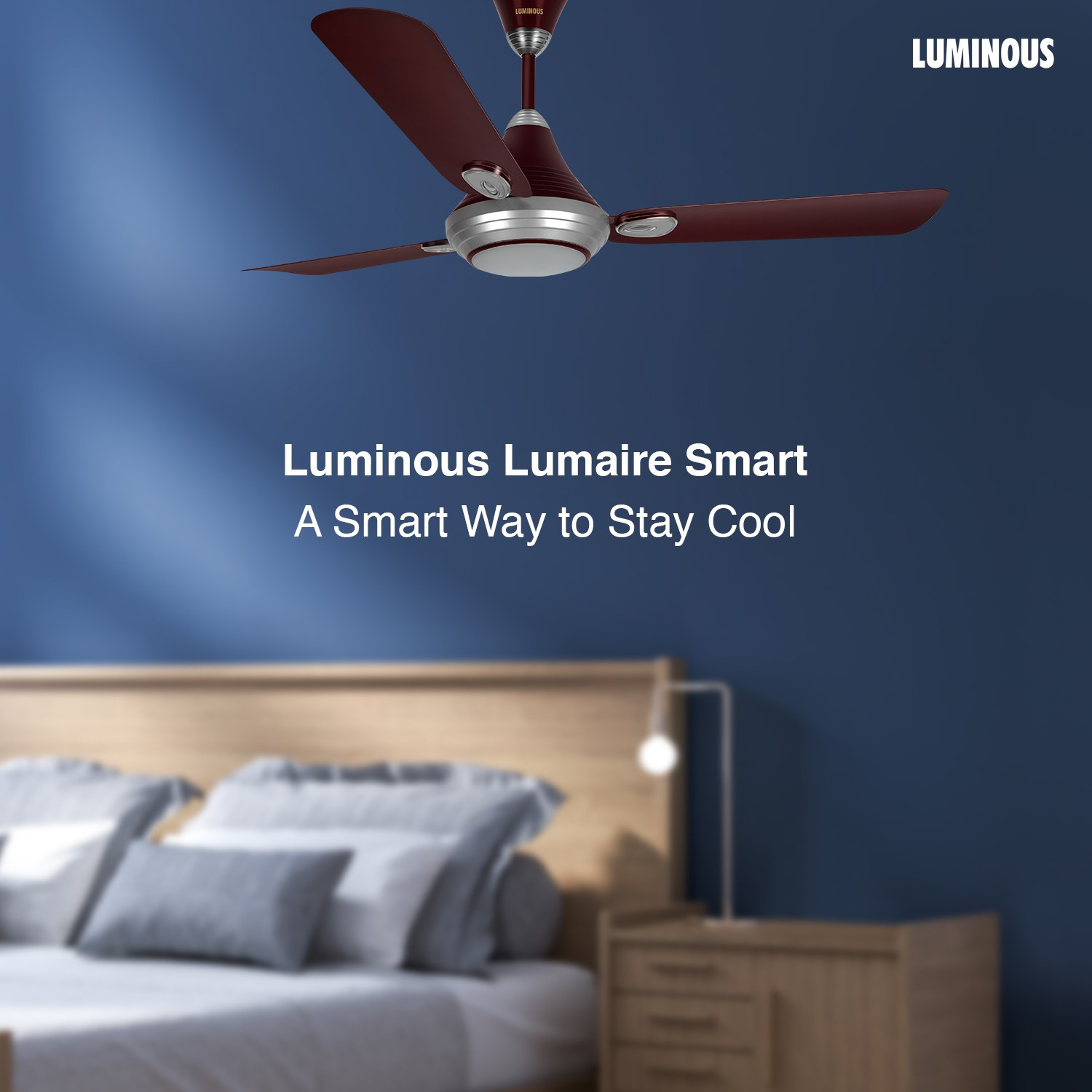 Image of RR Lumaire Underlight with 1 Year Warranty 1200 mm Ceiling Fan