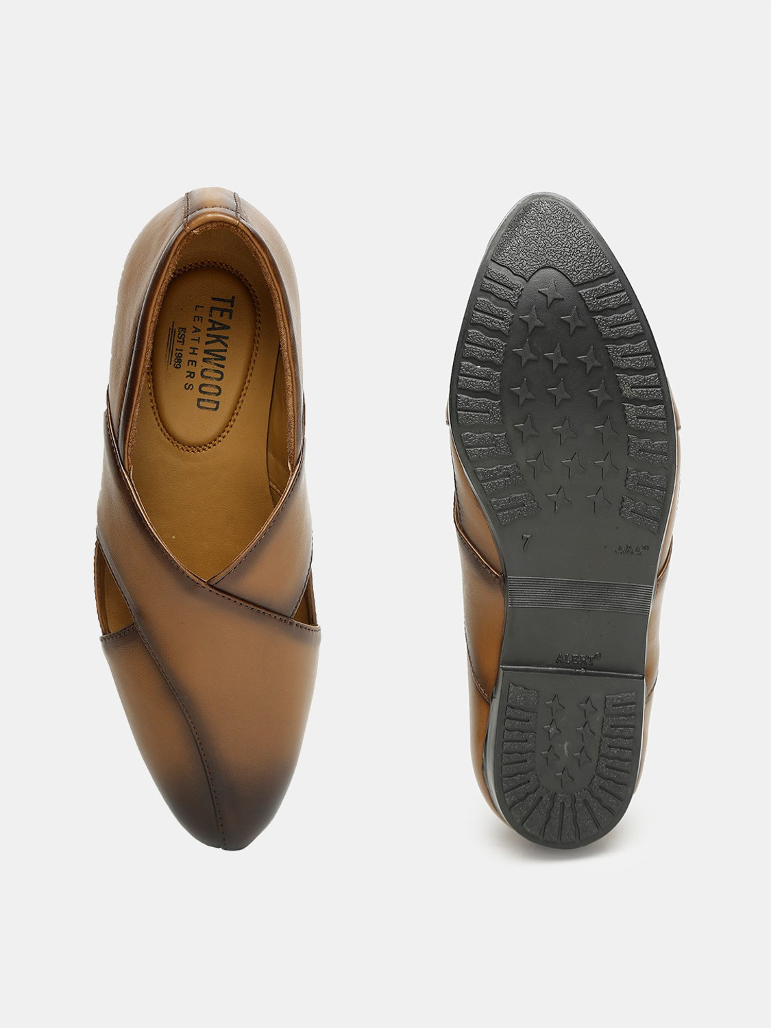 Image of Teakwood Leathers Mojaris For Men