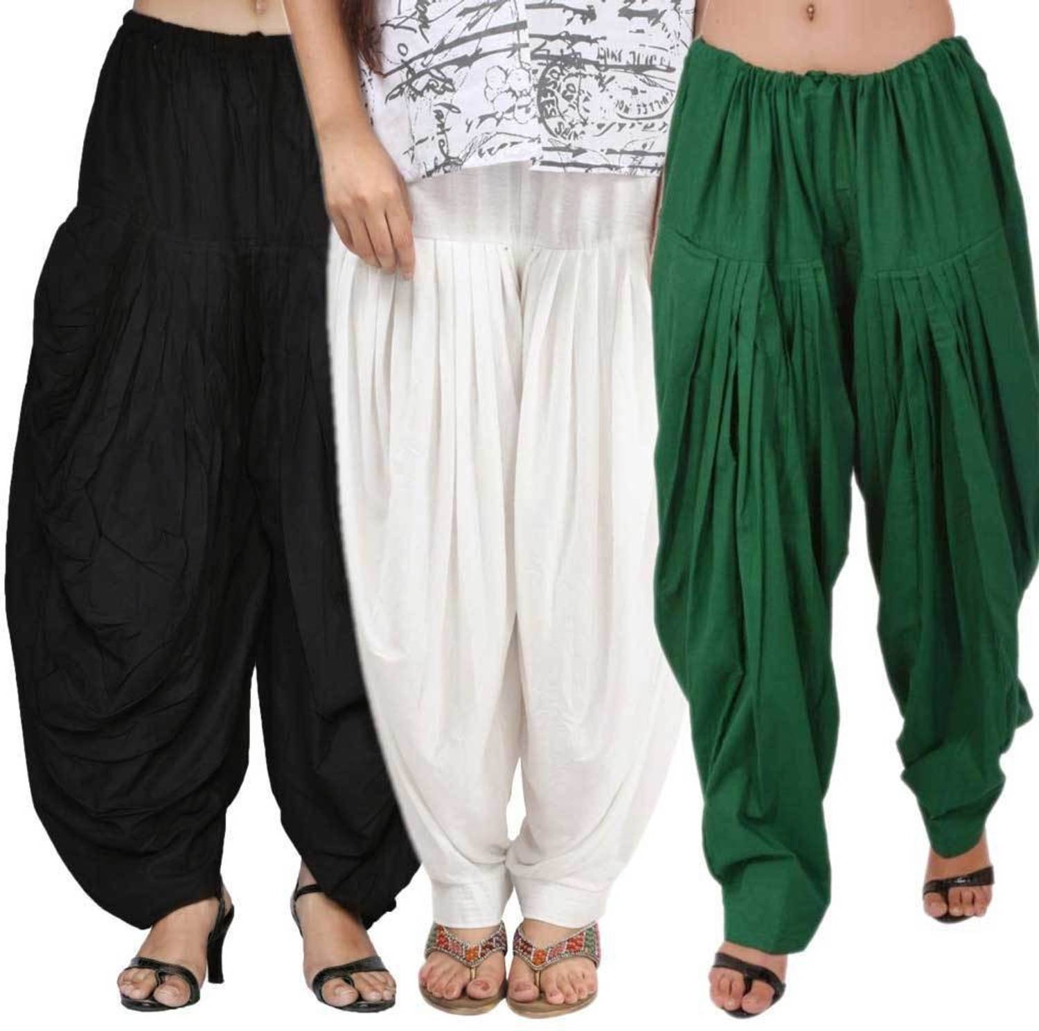 Pixie Indi Cotton Solid Patiala