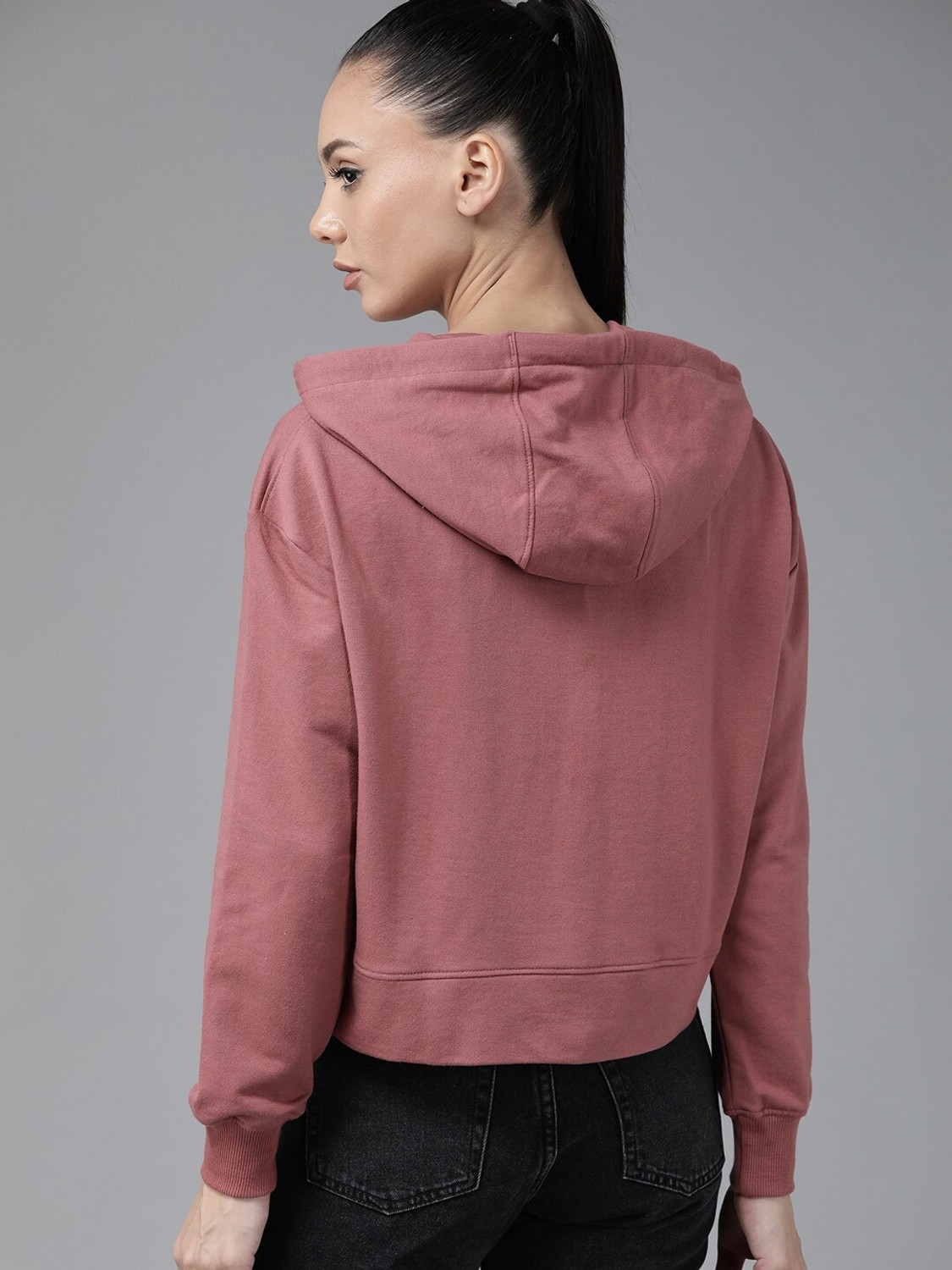 Image of Roadster Full Sleeve Solid Women Sweatshirt
