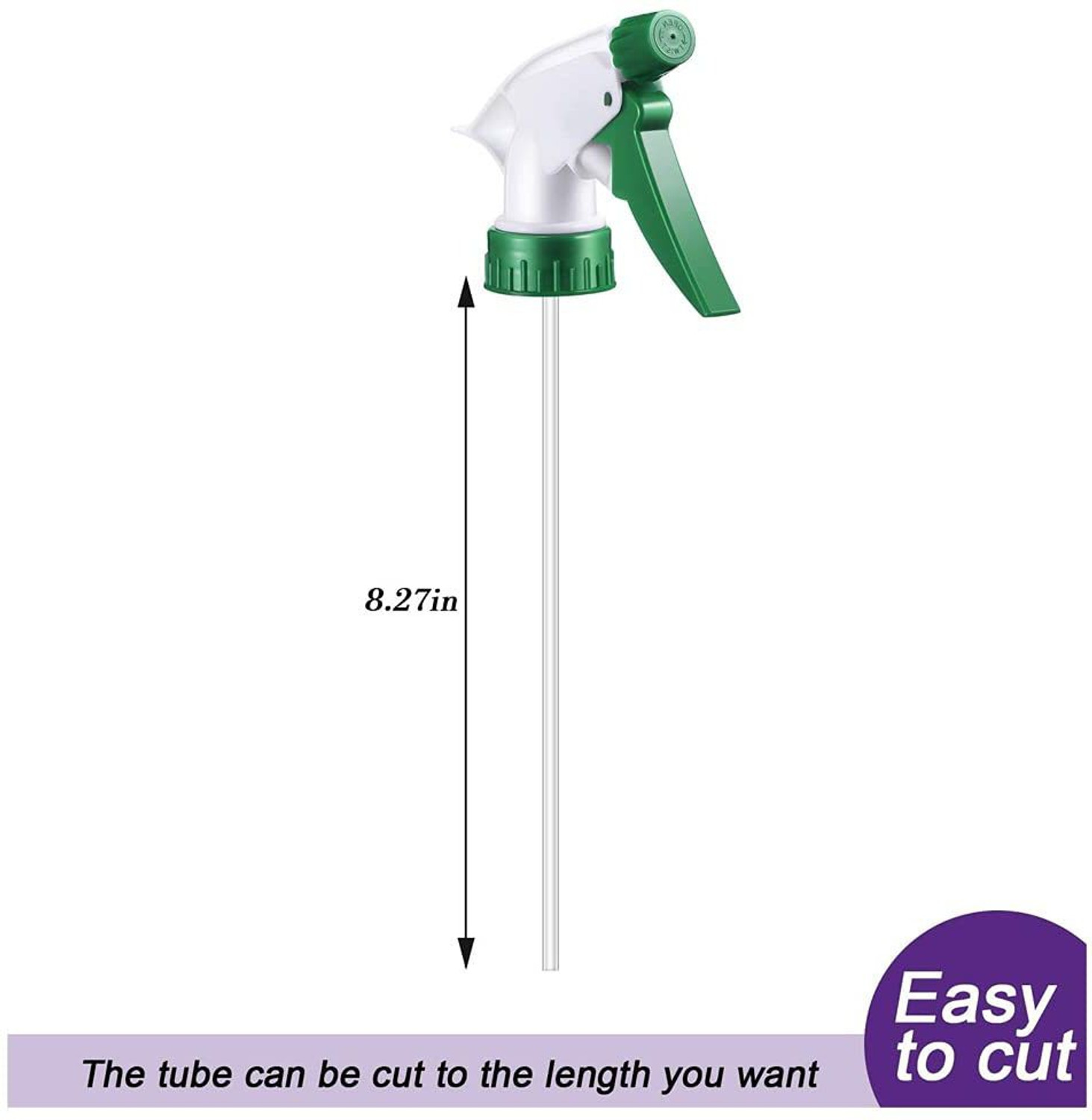 Image of IKIS Multicolour Plastic Trigger Spray Bottle Nozzle Head | Spray Gun | Sprayer | Spray for Bottle For Home, Salon And office purpose | Fits on Every Bottle- Bottle Not Included- Combo Pack of 12 1 L Hand Held Sprayer