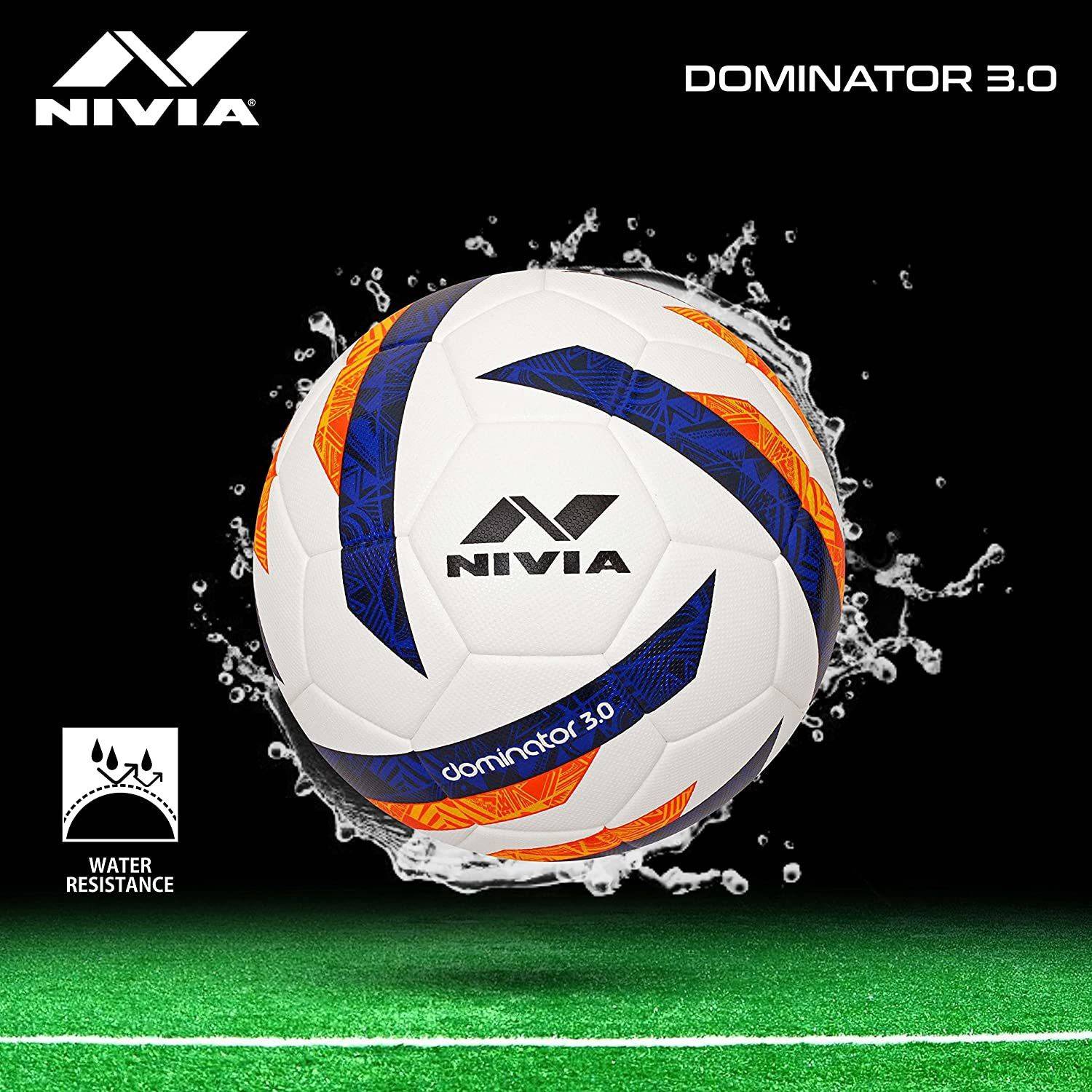 NIVIA Dominator 3.0 Football Size 5 Pack of 1 - Image 3